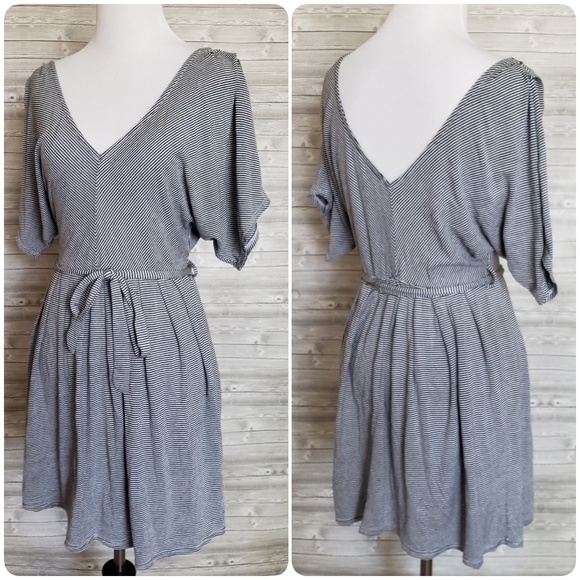 Dresses & Skirts - 5 for $25 black & white striped dress